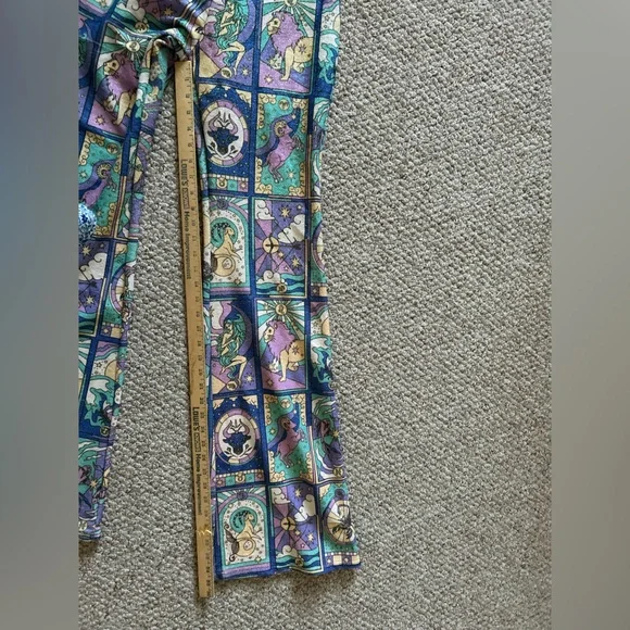 Oceanus x Anthropologie Eden Cutout Strapless Jumpsuit Jumper Purple size M - Picture 8 of 10
